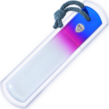 Glass Foot File Large Size -  Aqua Magenta