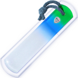 Glass Foot File Large Size -  Green Aqua