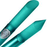 Glass Cuticle Pusher - Turquoise