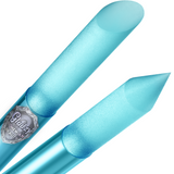 Glass Cuticle Pusher - Baby Blue