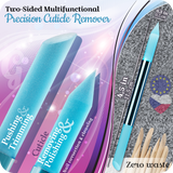 Glass Cuticle Pusher - Baby Blue