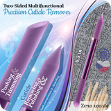 Glass Cuticle Pusher - Violet