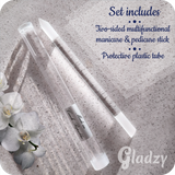 Glass Cuticle Pusher (Manicure Stick)