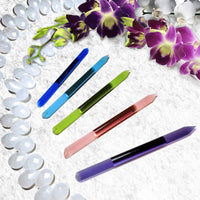 Glass Cuticle Pusher - Blue